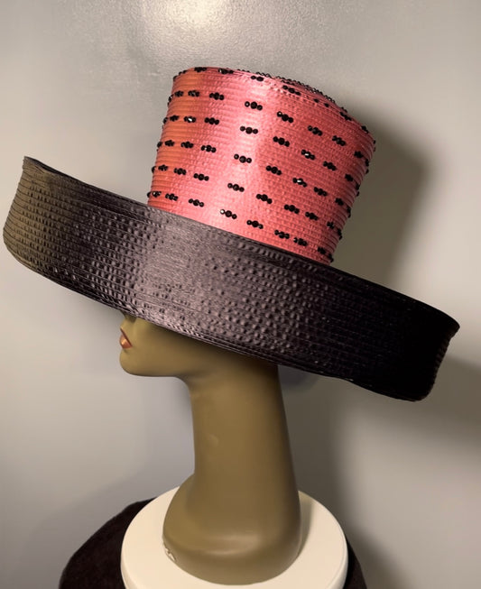 Two-toned Pink & Black