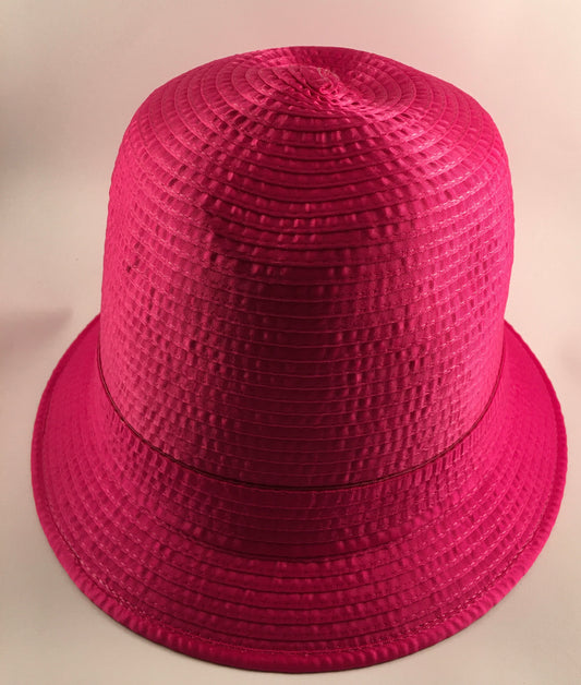 Red Satin Fedora